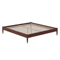 Pasadena Storage King Basic Bed In Walnut