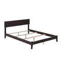 Orlando Queen Foundation Bed In Espresso