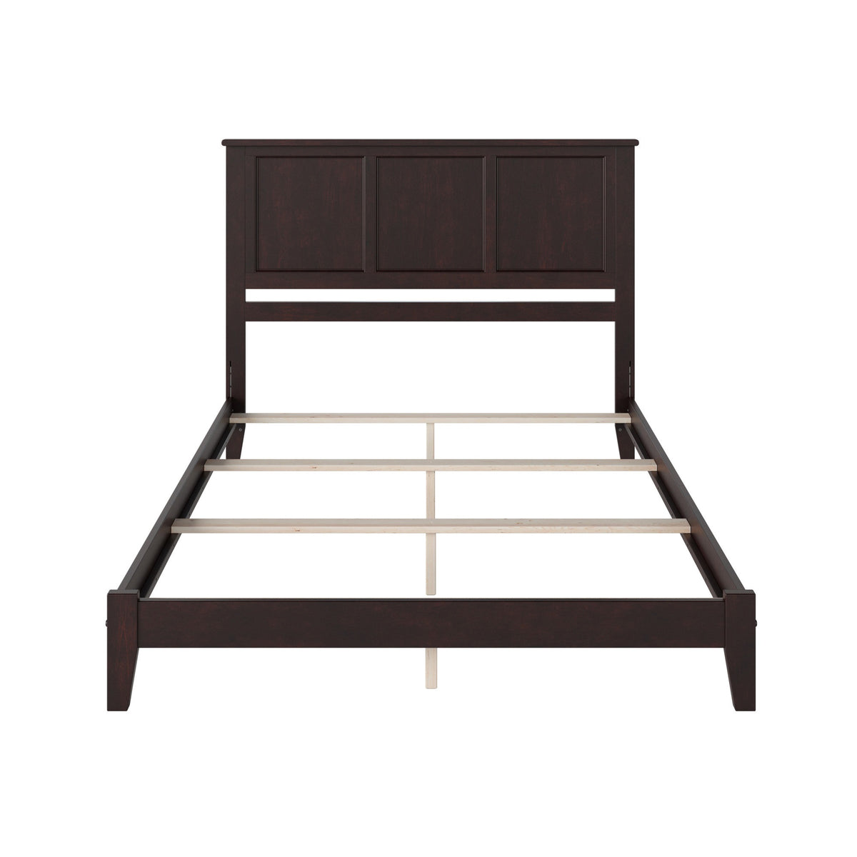 Madison Queen Foundation Bed In Espresso