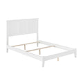 Madison Queen Foundation Bed In White
