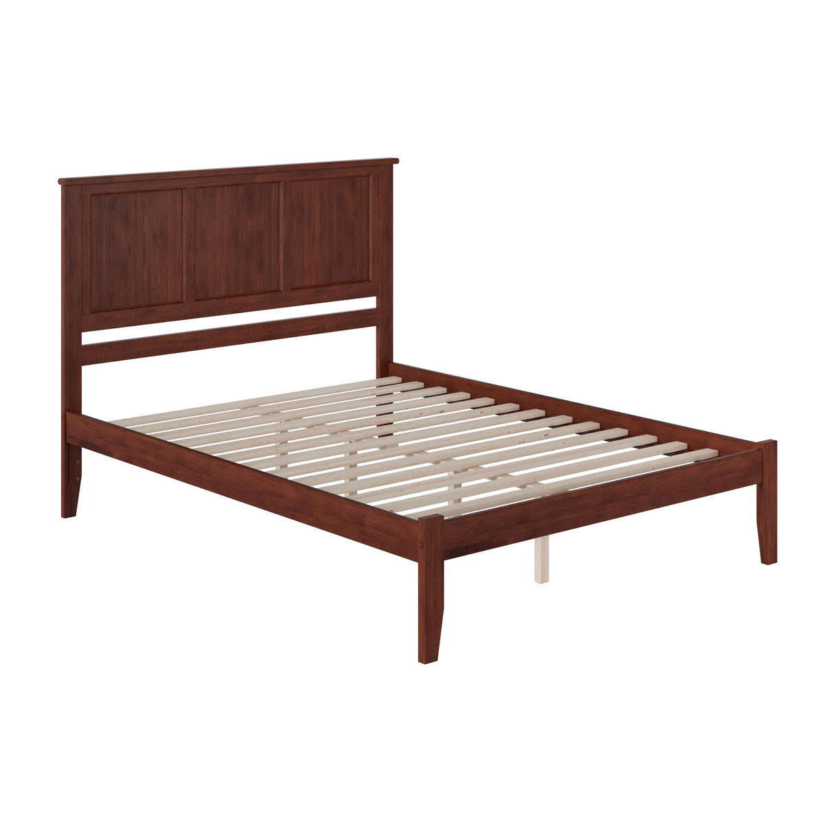 Madison King Platform Bed In Walnut