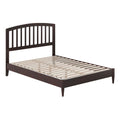 Quincy Full Solid Wood Low Profile Platform Bed In Espresso