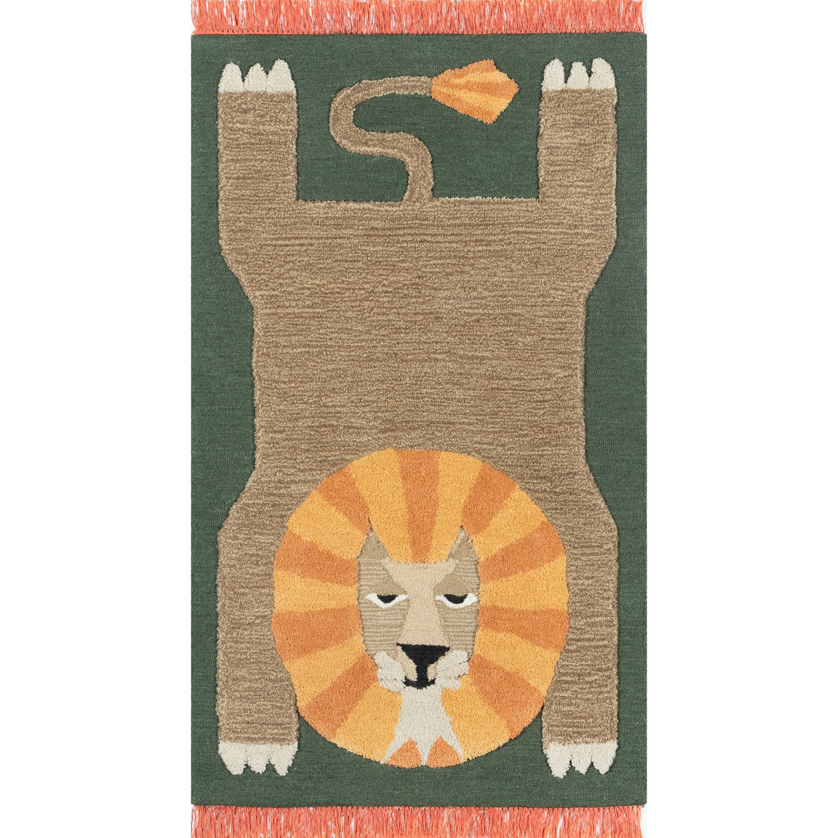 Novogratz Atticus Atc1 Green Leon 5 X 7