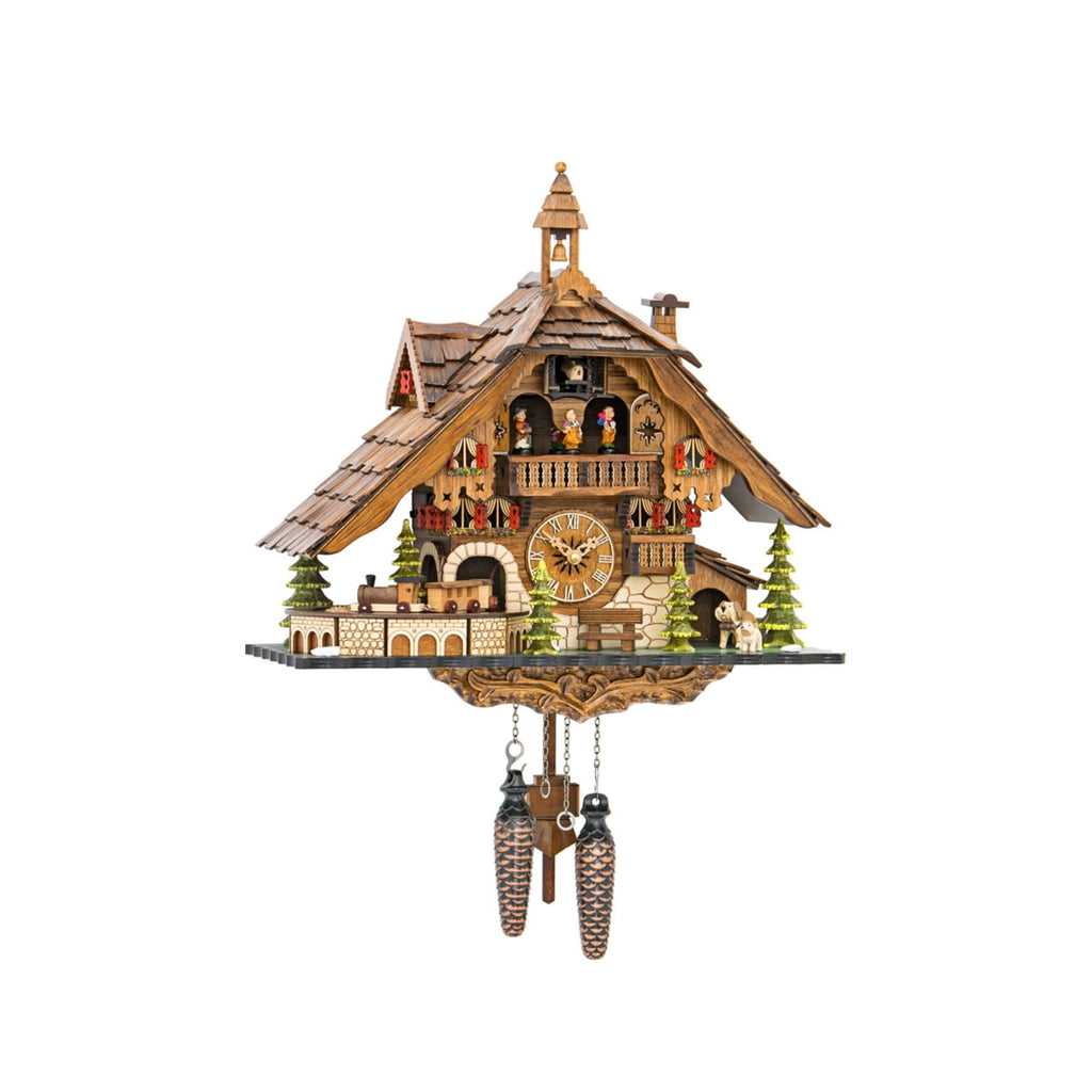 Alexander Taron 48110Qmt Engstler Battery-Operated Cuckoo Clock-Full Size, Multi