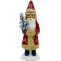 Alexander Taron 2012 Schaller Paper Mache candy container - Santa with Stars & Red coat - 475 x 175 x 15 in