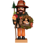 Alexander Taron Christian Ulbricht Nutcracker - Woodsman With Wreath - 18.5" H X 9" W X 9.25" D