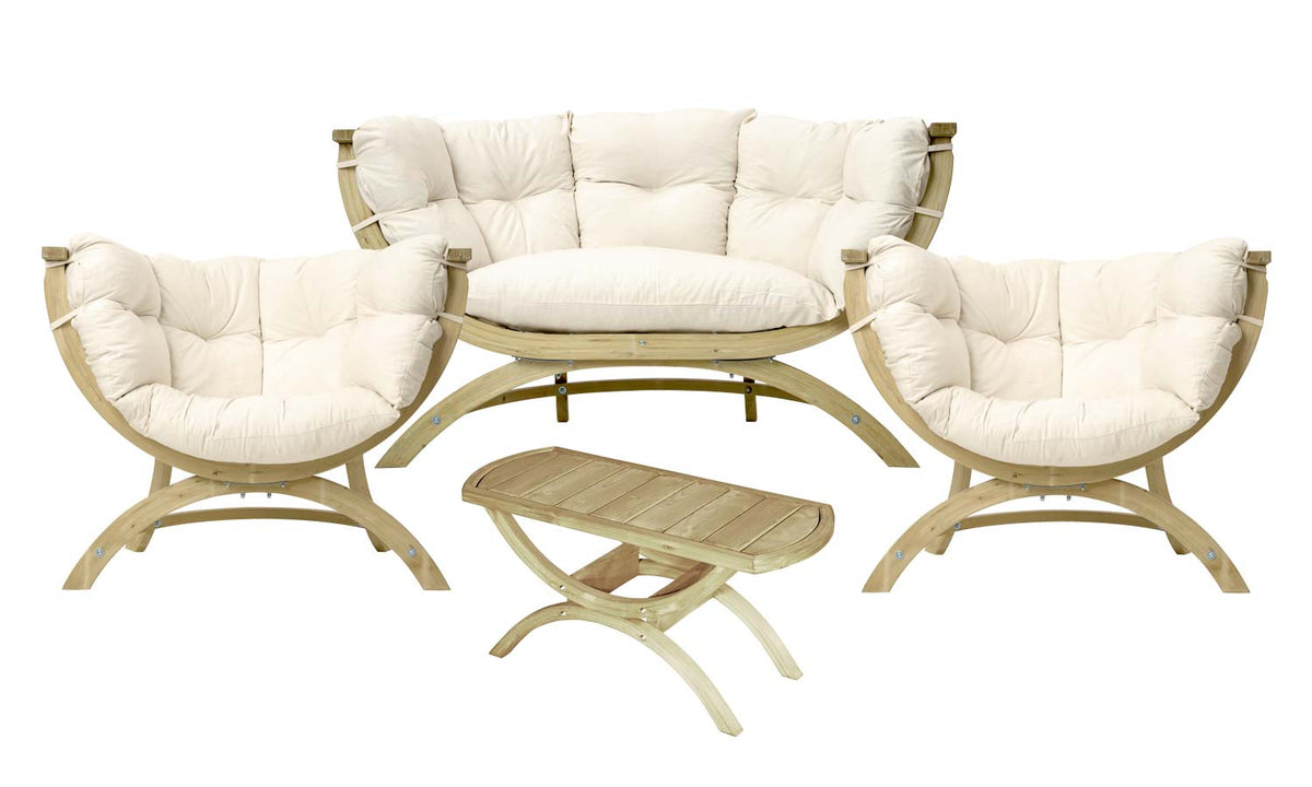Amazonas Garden Lounge 4 Pcs. Set Siena