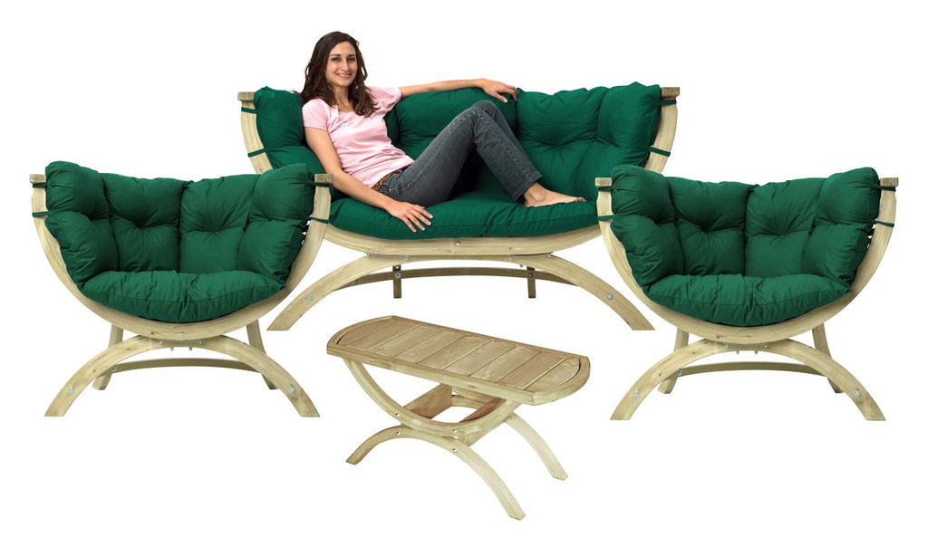 Amazonas Garden Lounge 4 Pcs. Set Siena