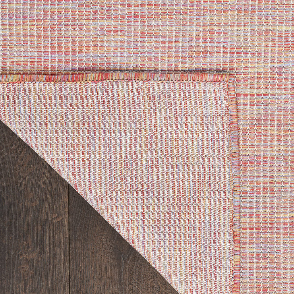 Nourison Positano Indoor/Outdoor Rainbow 6' X 9' Area Rug, Easy Cleaning, Non Shedding, Bed Room, Living Room, Dining Room, Backyard, Deck, Patio (6X9)