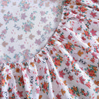Betsey Johnson - Full Bed Sheets, Soft & Lightweight Bedding, Fade & Wrinkle Resistant (Fall Foliage Pink, Full)