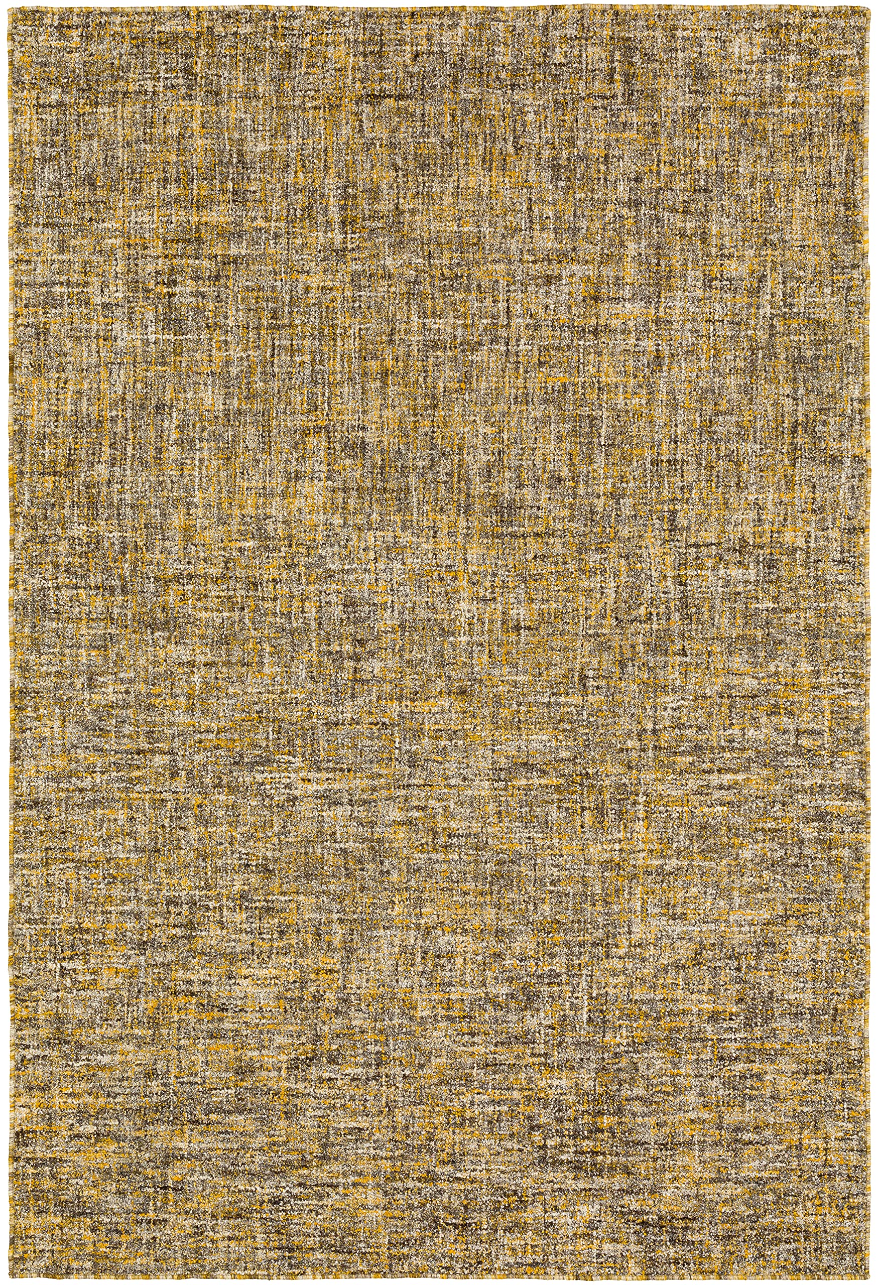 Addison Rugs Winslow Awn31 Gold 9’ X 13’ Rectangle Soft Wool Blend Area Rug, Durable, Handmade, Bedroom, Family Room, Living Room, Dining Room, Kitchen Rug