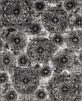 Unique Loom Sofia Collection Area Rug - Grand (7 10 x 10 Rectangle, Black/ Ivory)