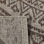 Safavieh Courtyard Collection 2'3' X 10' Light Beige / Light Brown Cy8734 Indoor/ Outdoor Waterproof Easy Cleaning Patio Backyard Mudroom Runner Rug