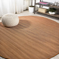JONATHAN Y TSN100C-6R Ethan Modern Flatweave Solid 6 Round Area-Rug, Casual, Contemporary, Modern, Solid, Coastal, Transitional