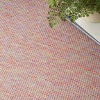 Nourison Positano Indoor/Outdoor Rainbow 6' X 9' Area Rug, Easy Cleaning, Non Shedding, Bed Room, Living Room, Dining Room, Backyard, Deck, Patio (6X9)