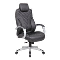Boss Executive Hinged Arm Chair  Black, Grey