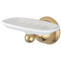 Kingston Brass BA3965PB Restoration Wall-Mount Soap Dish, Polished Brass