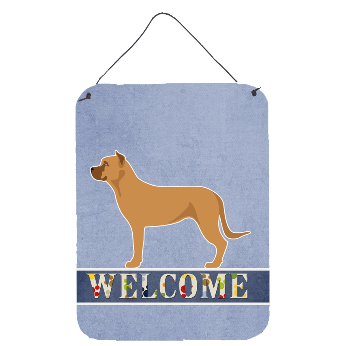 CarolineS Treasures Alano Espanol Spanish Bulldog Metal Print, 16 Inch  Inch  X 12 Inch  Inch , Multicolor