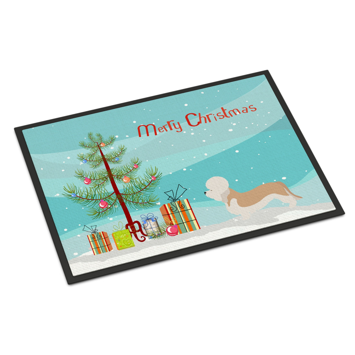 CarolineS Treasures Dandie Dinmont Terrier Christmas Doormat 18 Inch  Inch  X 27 Inch  Inch  Multicolor