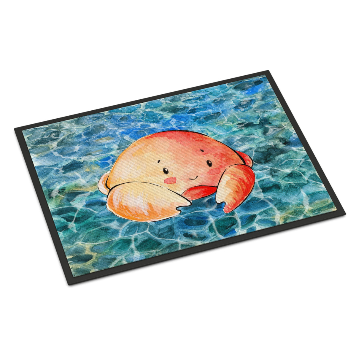 CarolineS Treasures Crab Doormat, 18 Inch  Inch  X 27 Inch  Inch , Multicolor