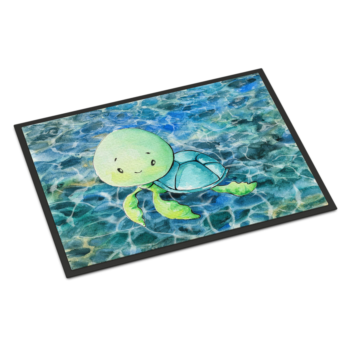 CarolineS Treasures Sea Turtle Doormat, 18 Inch  Inch  X 27 Inch  Inch , Multicolor