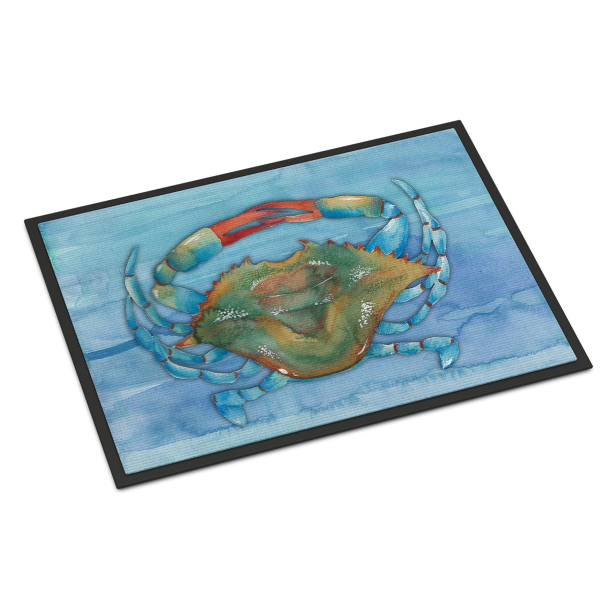 CarolineS Treasures Blue Crab Doormat, 18 Inch  Inch  X 27 Inch  Inch , Multicolor
