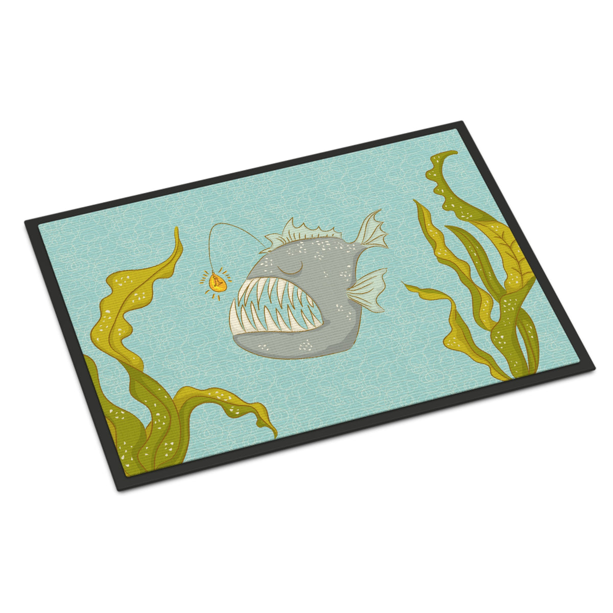 CarolineS Treasures Frog Fish Doormat 24 Inch  Inch  X 36 Inch  Inch  Multicolor