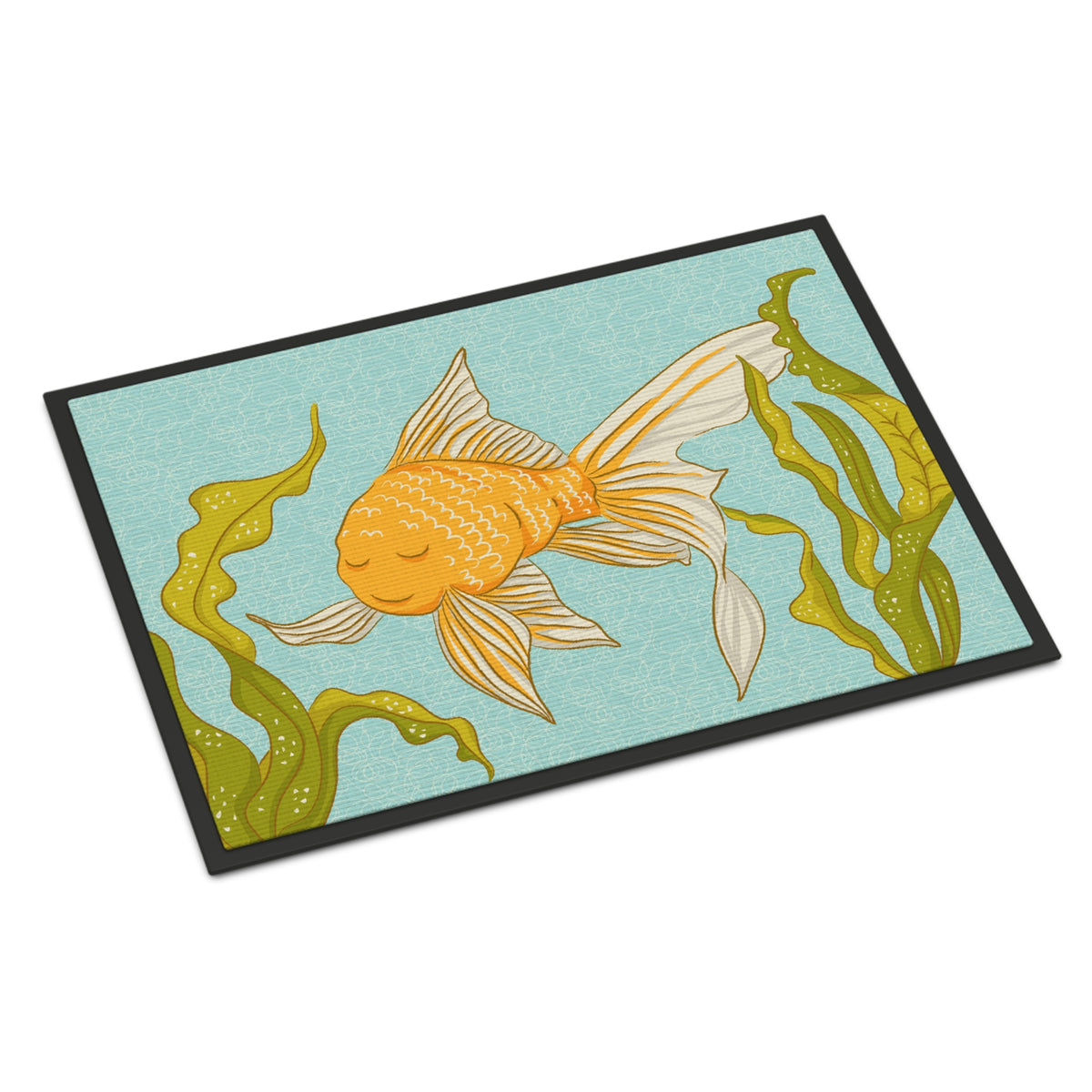 CarolineS Treasures Gold Fish Doormat 24 Inch  Inch  X 36 Inch  Inch  Multicolor