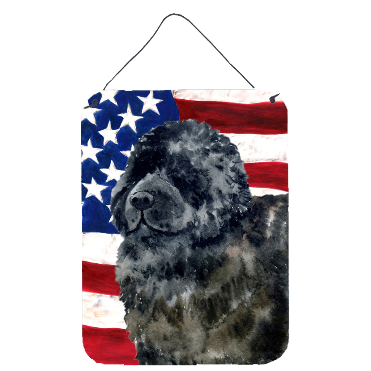 CarolineS Treasures Newfoundland Patriotic Metal Print, 16 Inch  Inch  X 12 Inch  Inch , Multicolor
