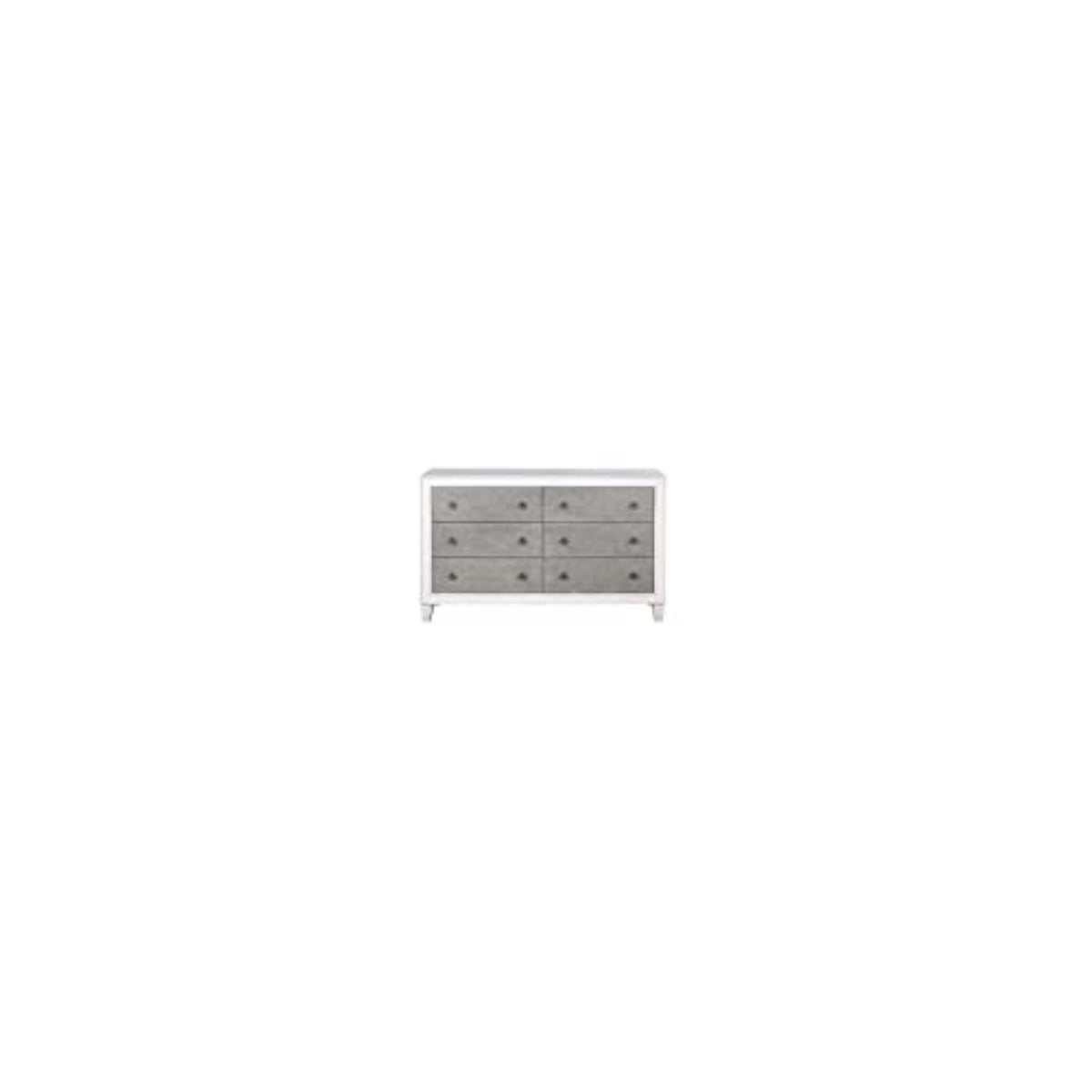 BD00663  Dresser, Rustic Gray & Weathered White Finish  Katia