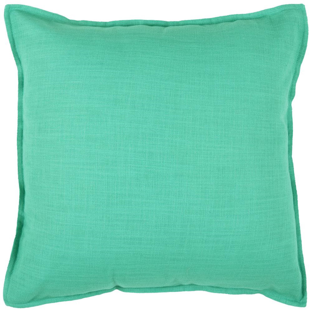 Rizzy Home T-3714 Decorative Pillows, 20 By 20-Inch, Teal