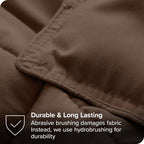 King / CAL King 3-Piece Down Alternative Comforter Set in Chocolate Brown