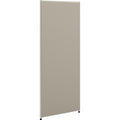 Hon Verse Hbv-P6036 Panel - 36 Width X 60 Height - Metal, Plastic, Fabric - Light Gray, Gray