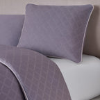 Bamboo Duvet Cover Set - 100% Viscose from Bamboo - 3pc - Platinum Geo