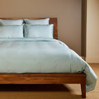 Bamboo Duvet Cover Set - 100% Viscose from Bamboo - 3pc - Sky