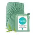 Bamboo Fitted Sheet - 100% Viscose from Bamboo - Seaglass