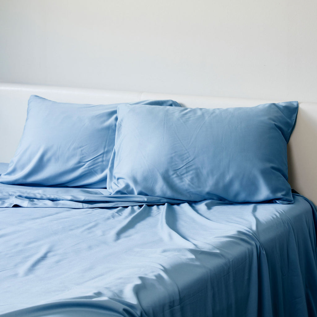 Cooling Bamboo Pillowcases - 100% Viscose from Bamboo – Ocean