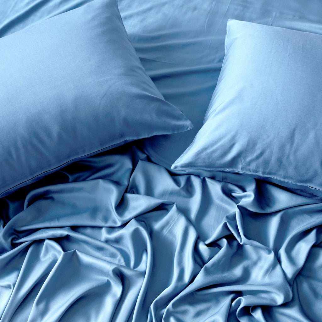 Cooling Bamboo Pillowcases - 100% Viscose from Bamboo – Ocean