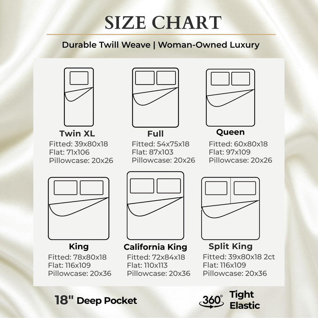 Bamboo Sheet Set - 100% Viscose from Bamboo - Ivory