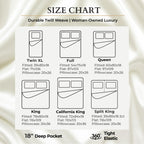 Bamboo Sheet Set - 100% Viscose from Bamboo - Ivory
