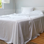 Bamboo Sheet Set - 100% Viscose from Bamboo - White