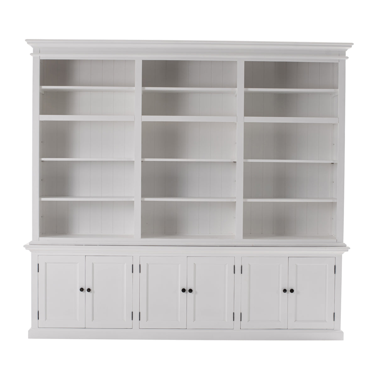 Hutch Unit With Adjustable Shelving And Elegant Design  Available In Three Sizes  Perfect Storage Solution