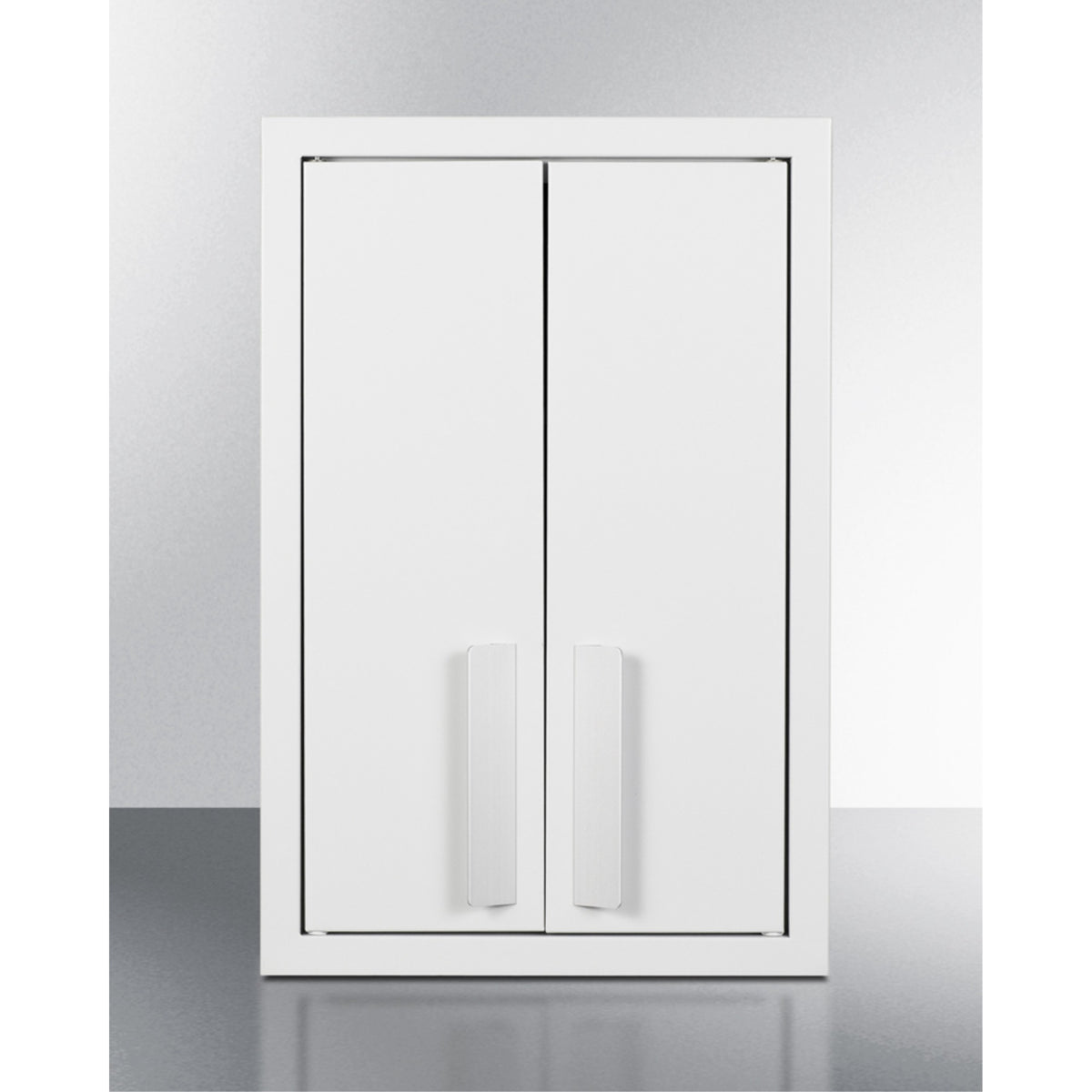 18 Inch  H X 12 Inch  W 2Door Wall Cabinet In White