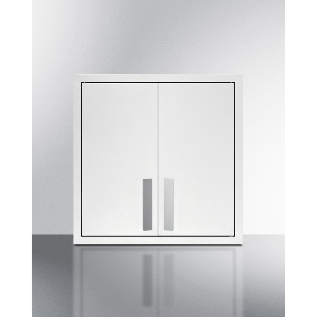 18 Inch  X 18 Inch  2Door Wall Cabinet In White