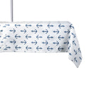 Dii Anchors Print Outdoor Tablecloth With Zipper 60X84