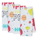 DII Hippity Hoppity Dishtowel Set, 18x28, 4 Piece