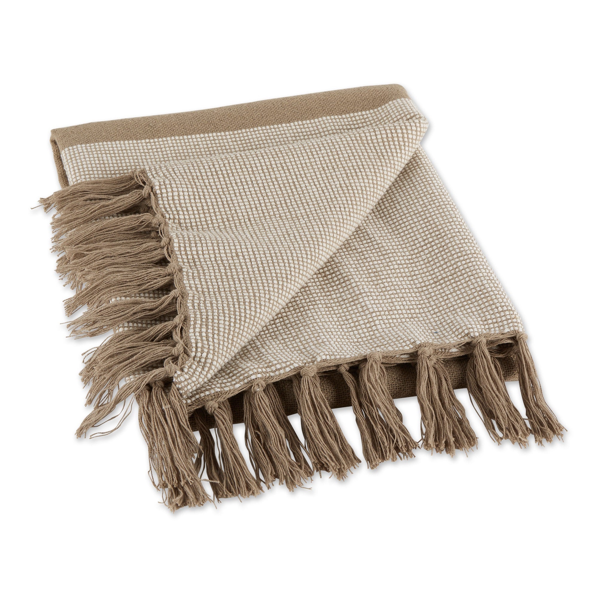Stone Urban Cityscape Border Throw