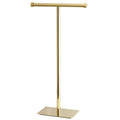 Kingston Brass CC8102 Claremont Freestanding Toilet Paper Stand, Polished Brass