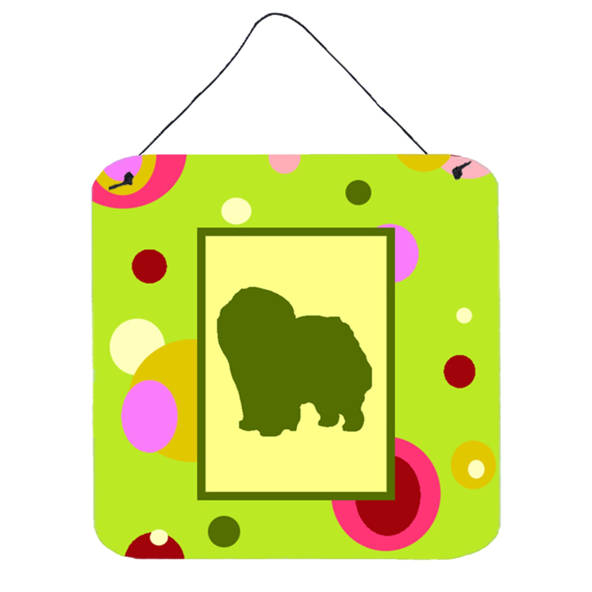 CarolineS Treasures Ck1125Ds66 Chow Chow Aluminum Metal Wall Or Door Hanging Prints, 6 X 6 Inch  Inch , Multicolor