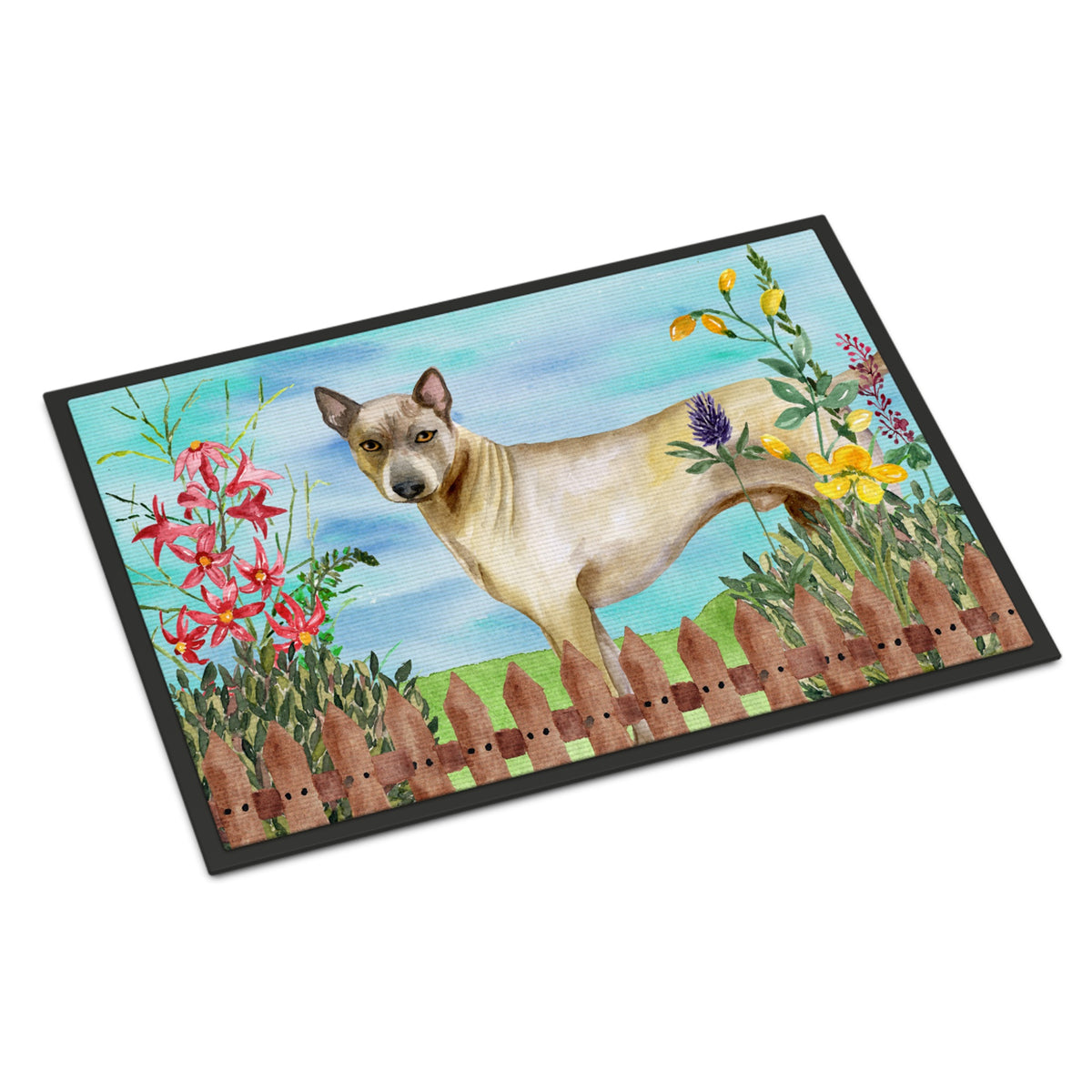 CarolineS Treasures Thai Ridgeback Spring Doormat 24 Inch  Inch  X 36 Inch  Inch  Multicolor